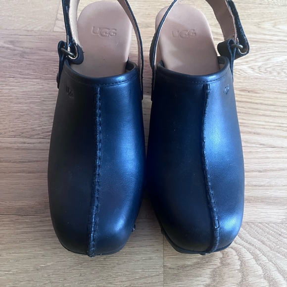 UGG Lanni Leather Clog - Picture 2 of 7